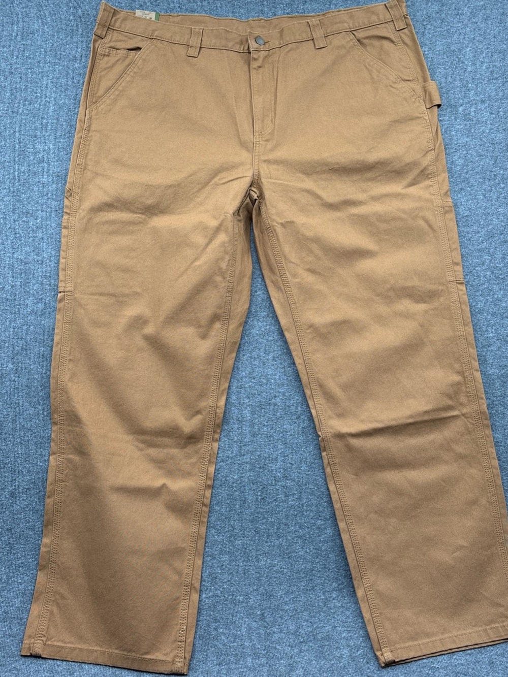 NWT Brahma Heavy Work Carpenter Pants Men's Size 42x32 Relaxed Fit Brown